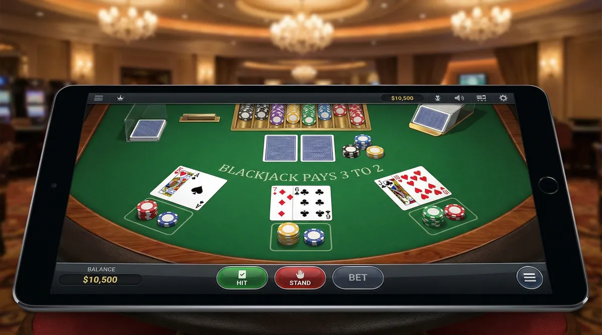 Blackjack 21 jogo de cartas galerabet